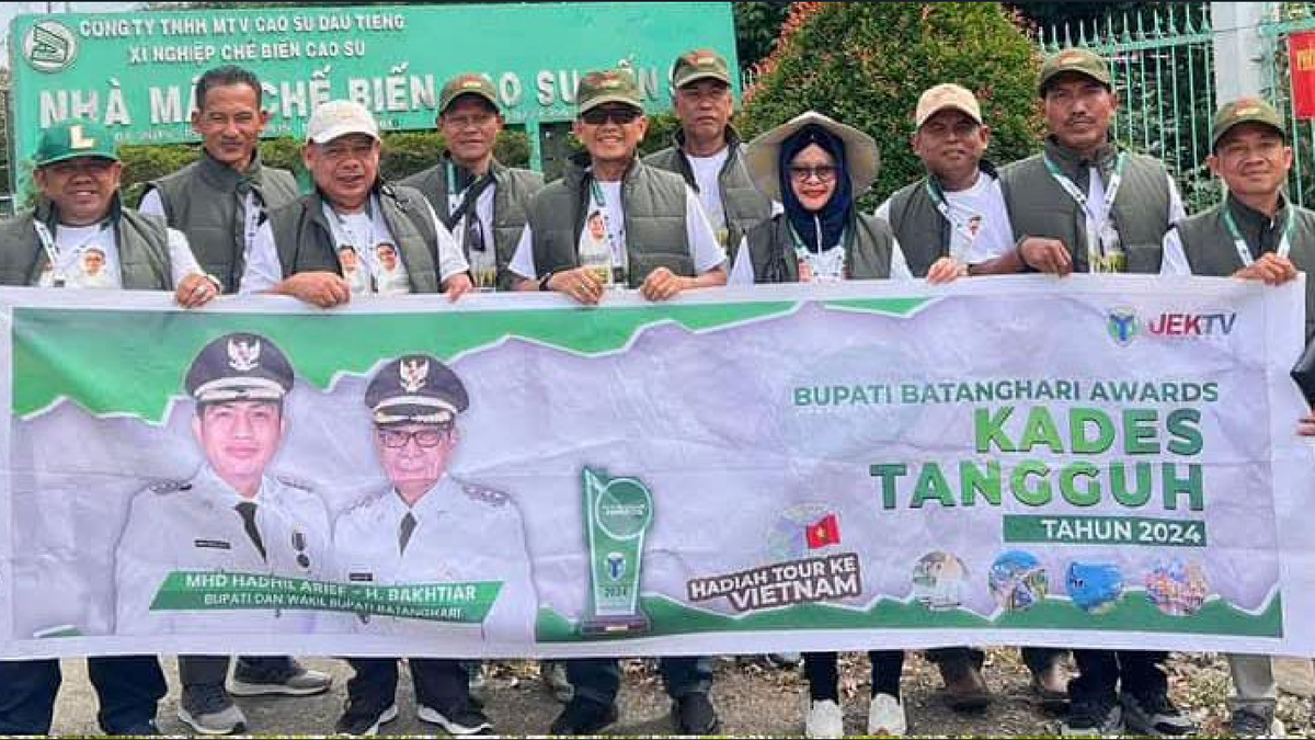 Apresiasi Bupati Batanghari Pemenang Kades Tangguh Batanghari Award