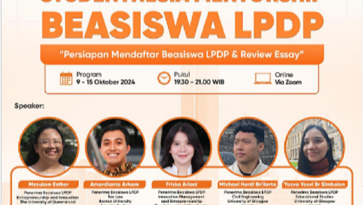 Beasiswa Lpdp Dibuka Cek Jadwal Dan Syarat Lengkapnya Di Sini