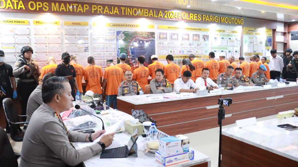 Kapolres Parigi Moutong Paparkan Capaian Kinerja 2024 Dalam Rilis Akhir