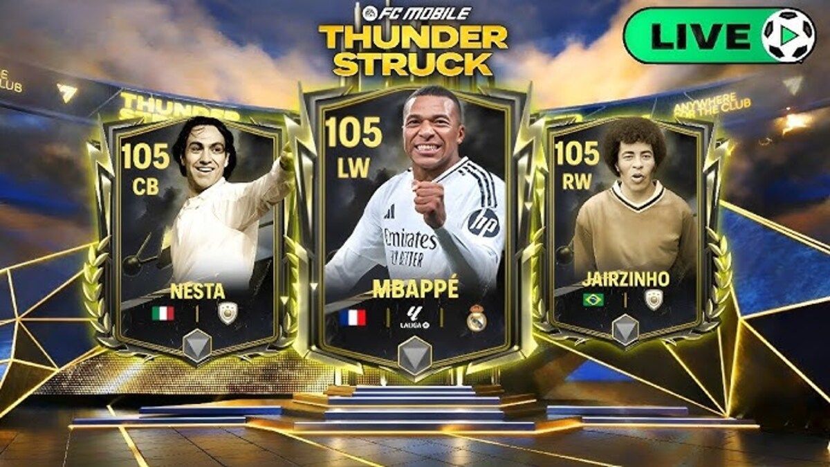 Update 2 Kode Redeem FC Mobile Thunder Struck Dapat Player OVR 109