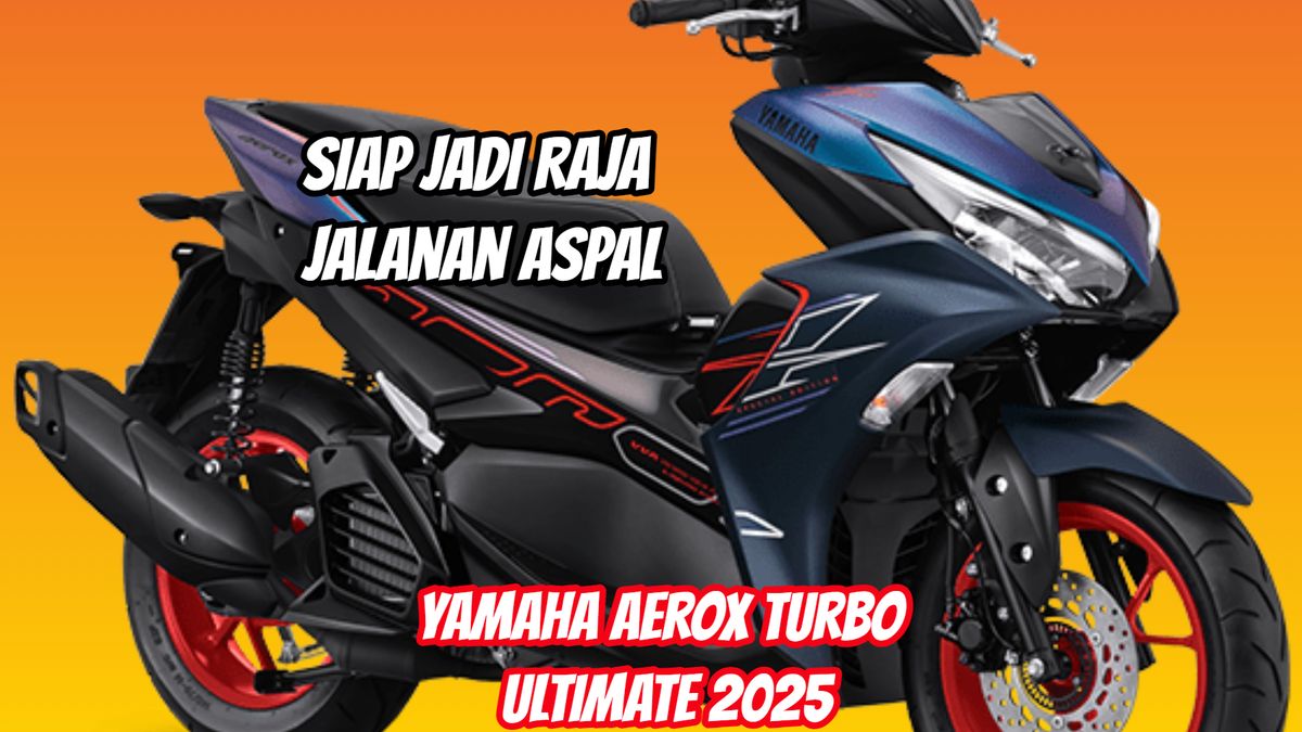 Yamaha Aerox Turbo Ultimate 2025 Tembus Rp40 Jutaan Siap Jadi Raja