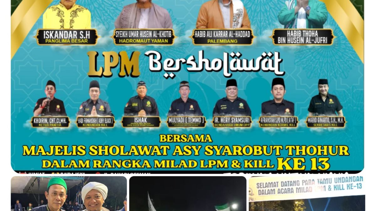 Gema Shalawat LPM Laskar Pemuda Melayu Persiapkan Diri Sambut Bulan