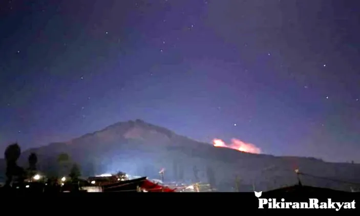 Kebakaran Terjadi Lagi Di Hutan Gunung Sumbing