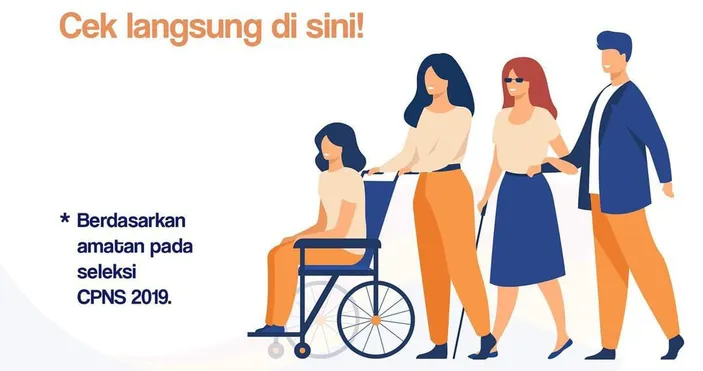 Pemerintah Buka CPNS 2021 Untuk Penyandang Disabilitas Ini Syarat Dan