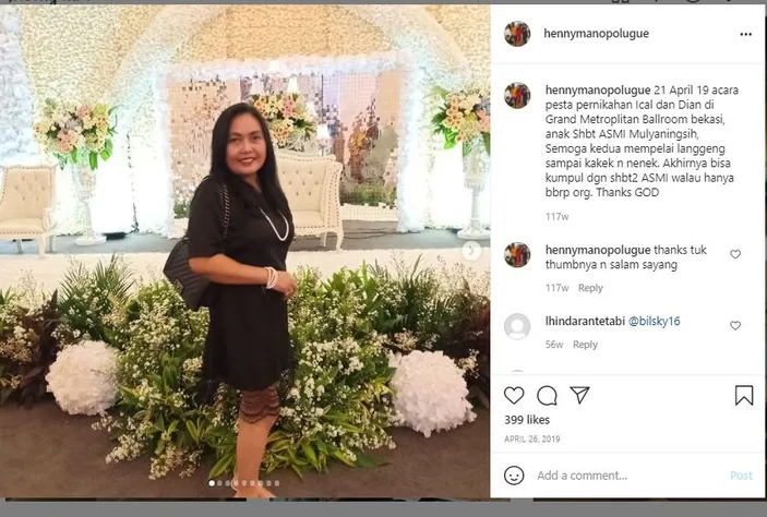 Profil Biodata Henny Manopo Lugue Ibu Amanda Meninggal Dunia Lengkap Ig