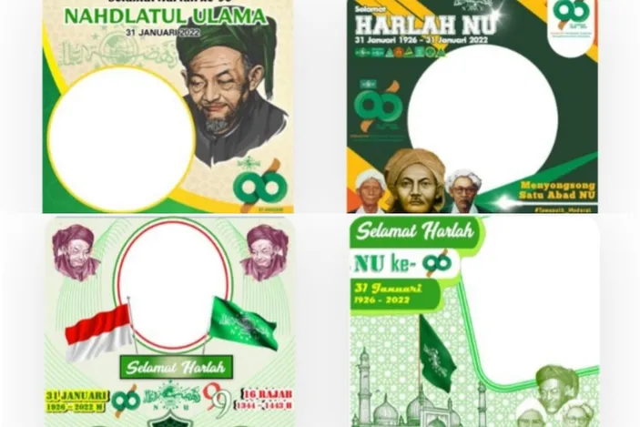 Link Twibbon Harlah Nu Ke Tahun Desain Keren Cocok Untuk