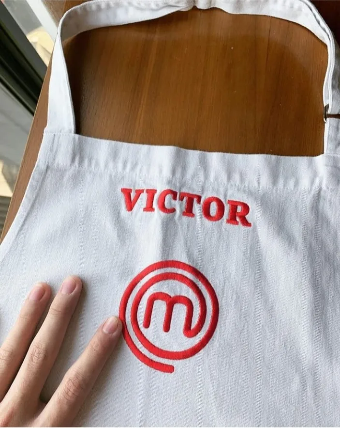 Victor Agustino Lolos Galeri MasterChef Indonesia Season 9 Foto Apron