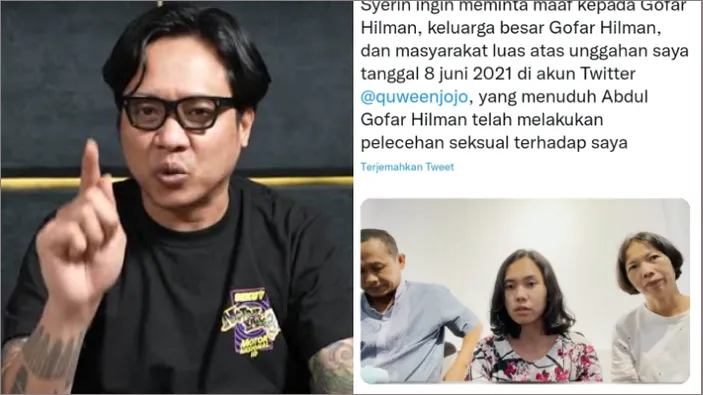 Babak Baru Kasus Dugaan Pelecehan Seksual Gofar Hilman Pengadu Itu