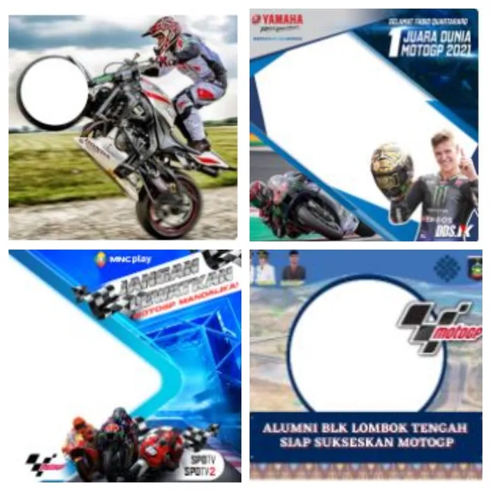 7 Twibbon MotoGP Mandalika 2022 Sambut Ajang Balap Motor Di Indonesia