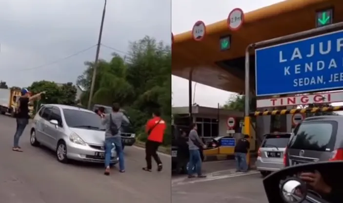 Terduga Curat Dibekuk Di Gerbang Tol Pasir Koja Bandung Spesialis