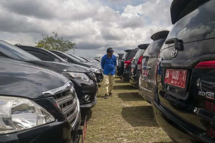 Tim Audit Bpk Ri Jawa Barat Lakukan Cek Fisik Ratusan Kendaraan Dinas