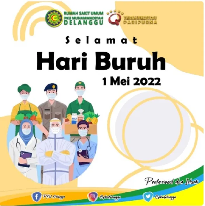 10 Link Twibbon Hari Buruh 2022 Pasang Bingkai Foto Gratis Untuk