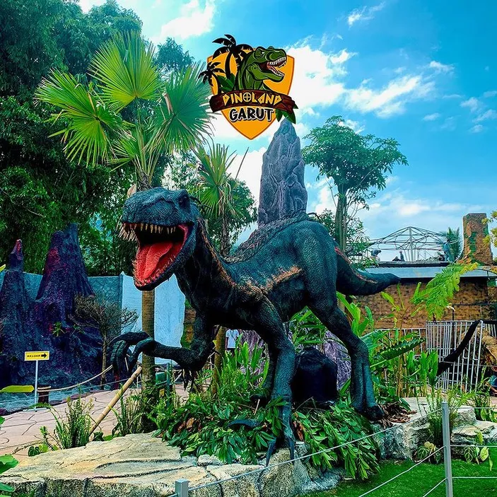 Garut Dinoland Tempat Wisata Baru Instagramable Dengan Pemandangan