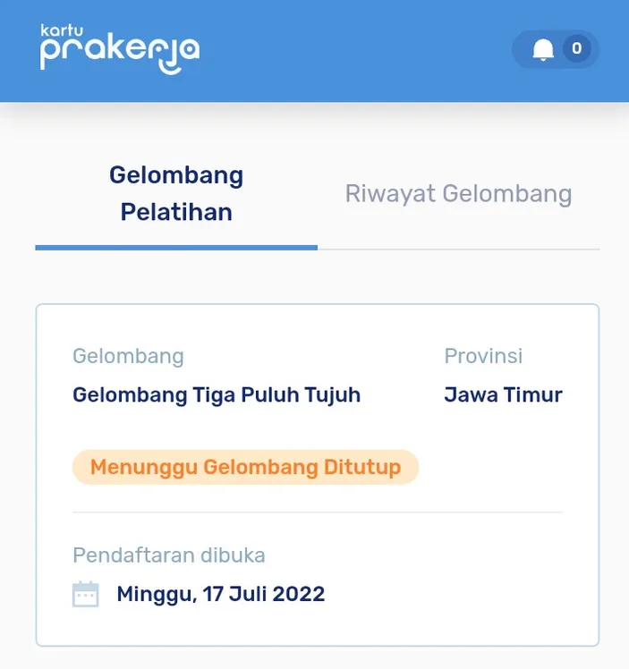 Login Dashboard Prakerja Go Id Daftar Kartu Prakerja Gelombang Lewat