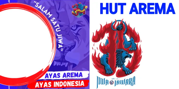 Terbaru Twibbon Hut Arema Ke Tahun Singo Edan Ultah Unggah