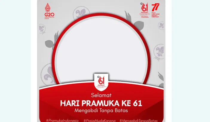 35 Link Twibbon Hari Pramuka 2022 Cocok Untuk Dibagikan Ke IG WA