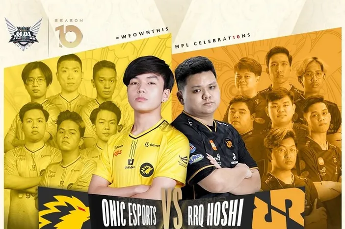 Jadwal Royal Derby RRQ Hoshi Vs ONIC Esports Di MPL ID S10 Sabtu 10