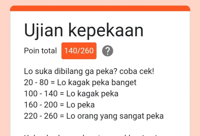 Link Ujian Kepekaan Docs Google Form Viral Di Tiktok Klik Disini