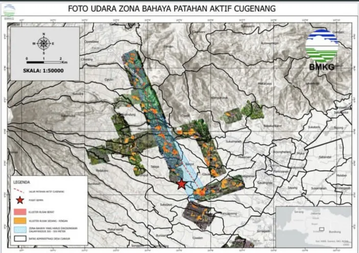 Sesar Cugenang Patahan Baru Yang Jadi Penyebab Gempa Cianjur Pikiran