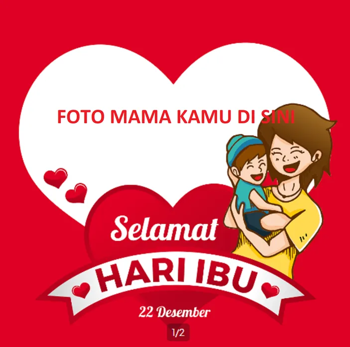 Diperingati Desember Berikut Link Twibbon Hari Ibu Nasional