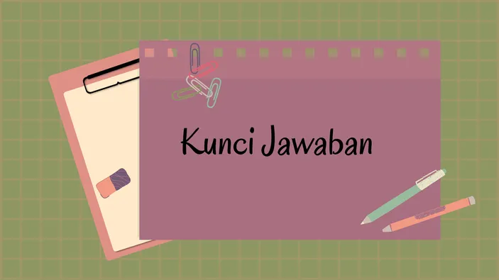 Kunci Jawaban Soal Latihan Pemahaman Dan Refleksi Modul Kreativitas