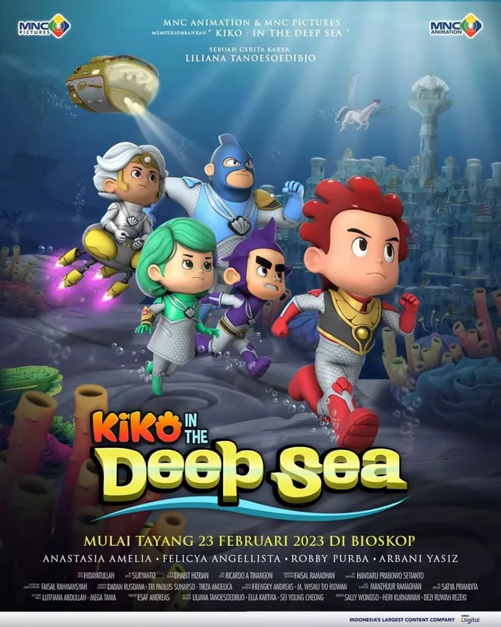 Simak Sinopsis Film Animasi Kiko In The Deep Sea Yang Sedang Tayang Di