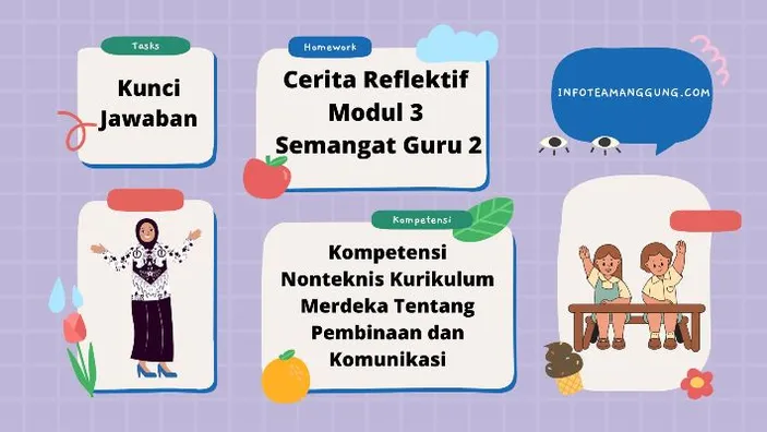 Kunci Jawaban Cerita Reflektif Modul Semangat Guru Kompetensi Nonteknis Kurikulum Merdeka