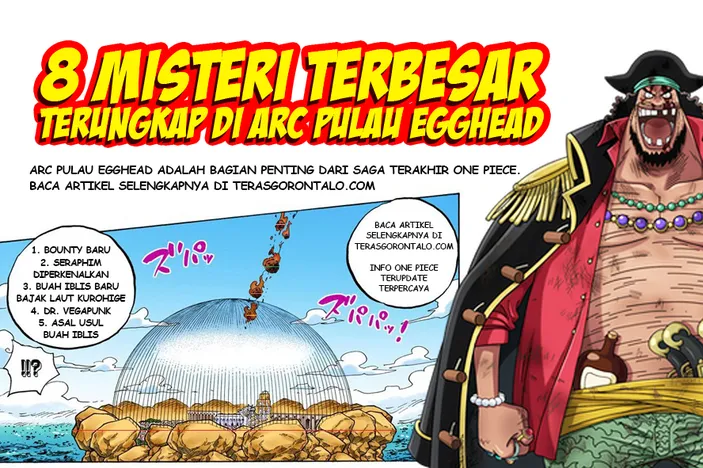 One Piece Misteri Terbesar Yang Terungkap Di Pulau Egghead Bounty