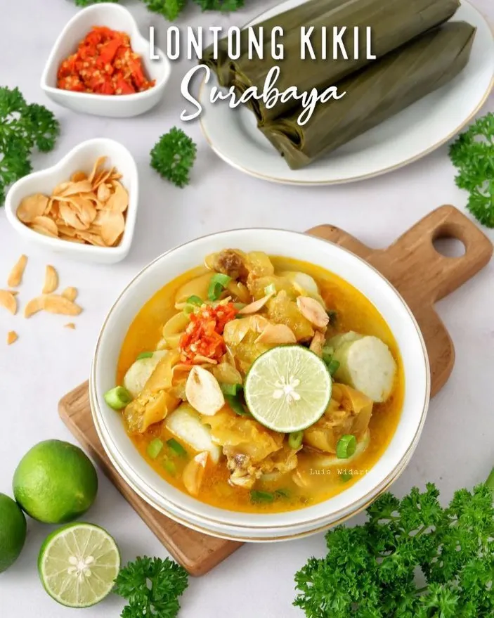 Rahasia Resep Lontong Kikil Surabaya Enak Gurih Segar Cocok Untuk