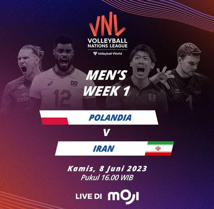 Jadwal Acara Moji Tv Hari Ini Kamis Juni Ada Live Volleyball