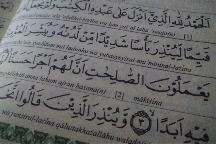 Bacaan Al Quran Al Kahfi Tulisan Bahasa Arab Latin Dan Artinya Bisa