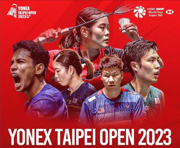 Jadwal Siaran Langsung Taipei Open 2023 Tayang Di INews TV Mulai Kapan