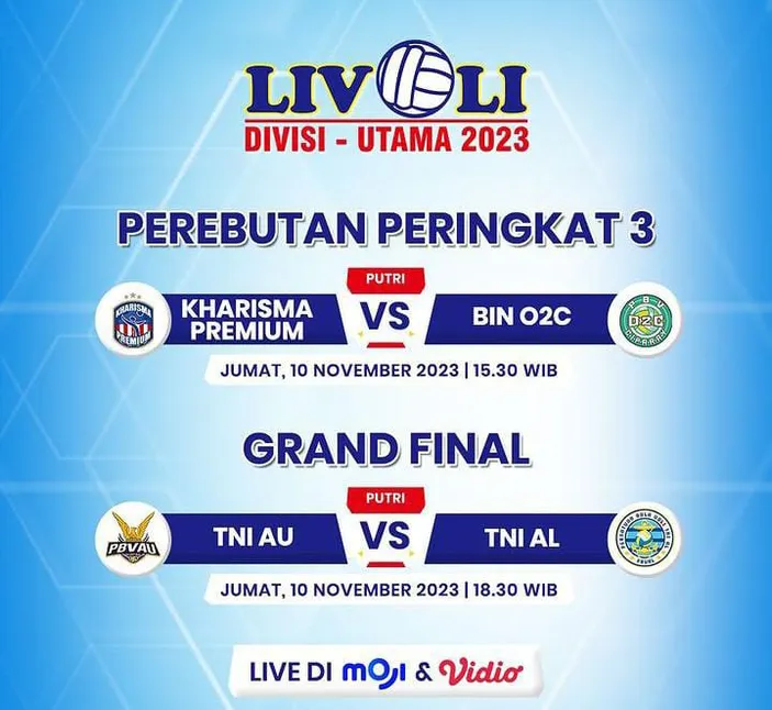 Jadwal Acara Moji Tv Hari Ini Jumat November Ada Grand Final