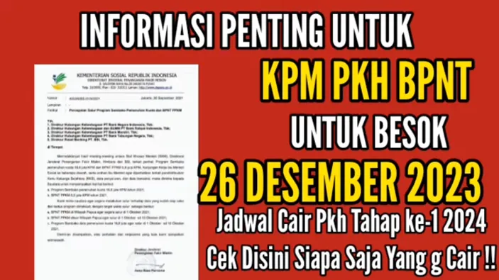 Informasi Penting Untuk Jadwal Pencairan Dan Nominal Bantuan PKH Tahap