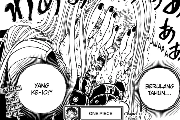 Spoiler Awal One Piece Chapter Bahasa Indonesia Kekalahan Bonney