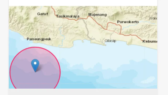 Gempa 5 0 M Guncang Pangandaran Hari Ini Minggu 31 Desember 2023 BMKG