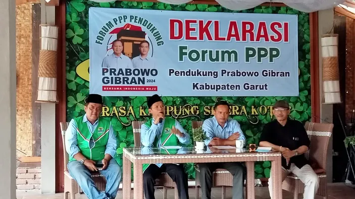 Forum PPP Jabar Di Kabupaten Garut Deklarasikan Dukungan Ke Prabowo