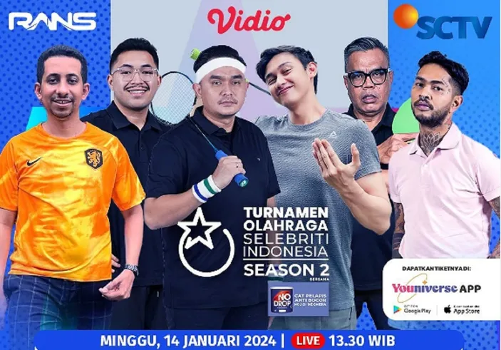 Jadwal Acara Sctv Minggu Januari Saksikan Turnamen Olahraga