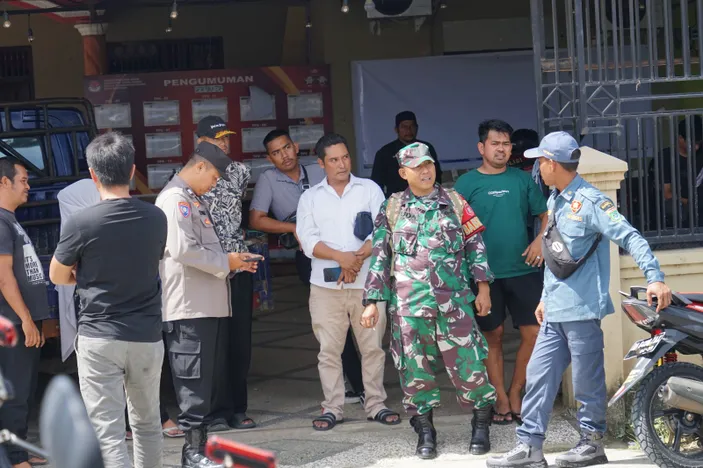 Kodim Tanah Bumbu Kawal Pemilu Di Seluruh Tps Oke Tanbu