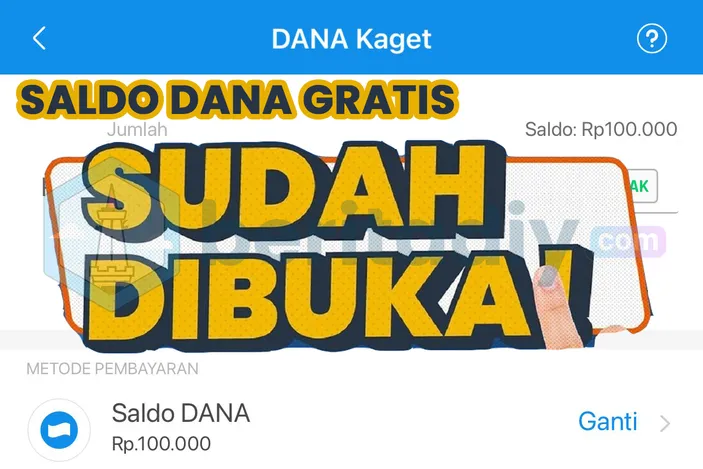 Selamat Saldo DANA Gratis Rp 700 Ribu Cair Ke UMKM Pemilik NIK KTP Ini