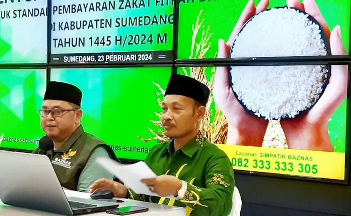 Baznas Sumedang Tetapkan Besaran Zakat Fitrah Dan Fidyah Untuk Tahun