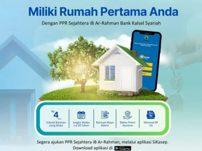 Fasilitas Pembiayaan Pemilikan Rumah Sejahtera Ib Ar Rahman Bank Kalsel