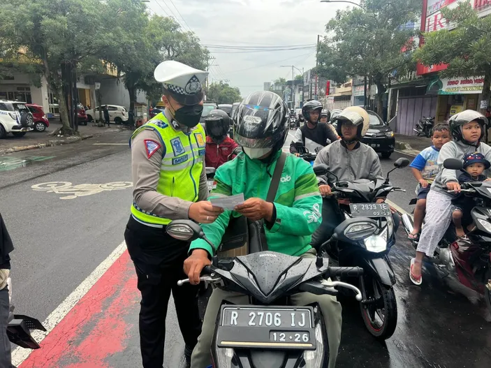 Sosialisasi Ops Keselamatan Candi 2024 Sat Lantas Polresta Banyumas