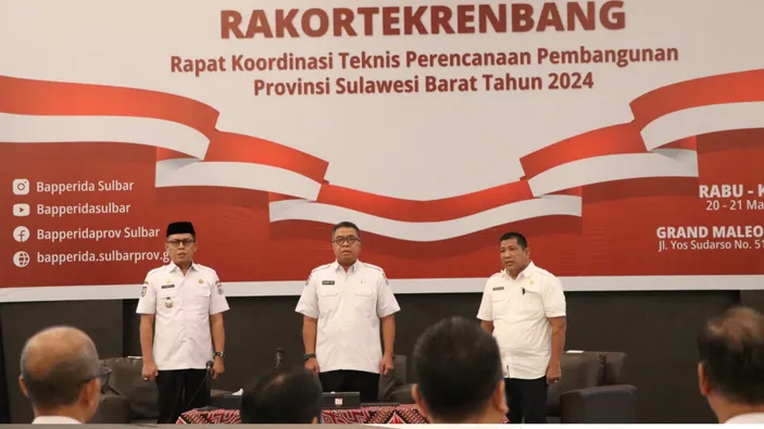 Rakortekrenbang 2024 Sekprov Sulbar Beberapa Isu Nasional Harus