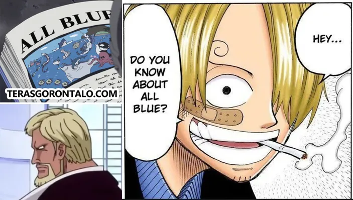 KEJUTAN ONE PIECE Luffy Melotot Dan Terkejut Mengetahui Kakek Sanji