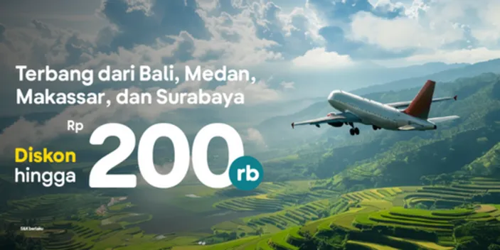 Promo Beli Tiket Pesawat Ke Berbagai Kota Di Indonesia Di Tiket