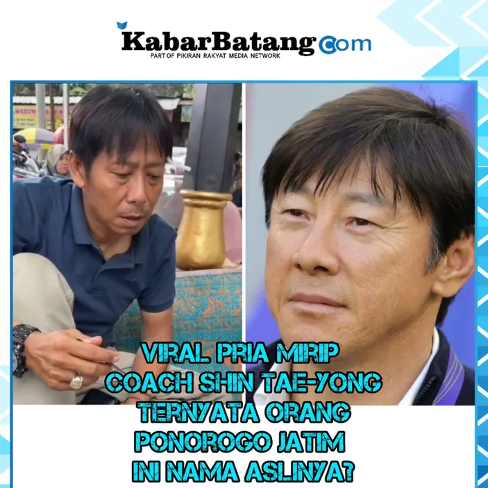 Viral Ini Dia Sosok Mirip Coach Shin Tae Yong STY Ternyata Orang