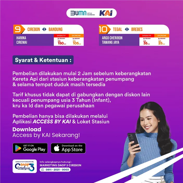 Tarif Khusus Tiket Kereta Api Yang Berlaku Mulai Mei Pikiran