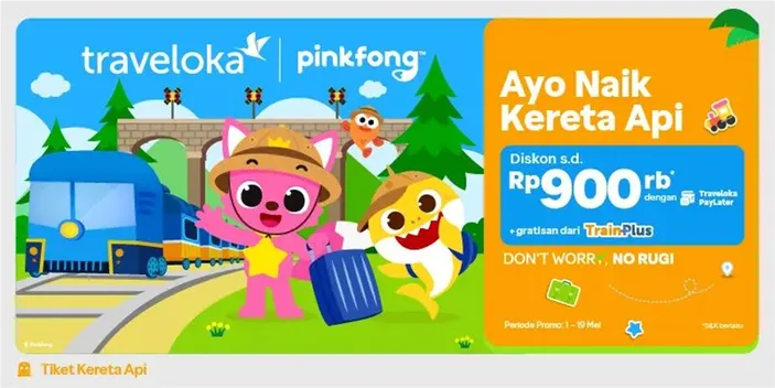 Promo Traveloka Temukan Kode Promo Tiket Kereta Api Awal Mei