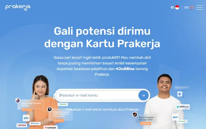 Segera Daftar Kartu Prakerja Gelombang Sudah Dibuka Cek Syarat Dan